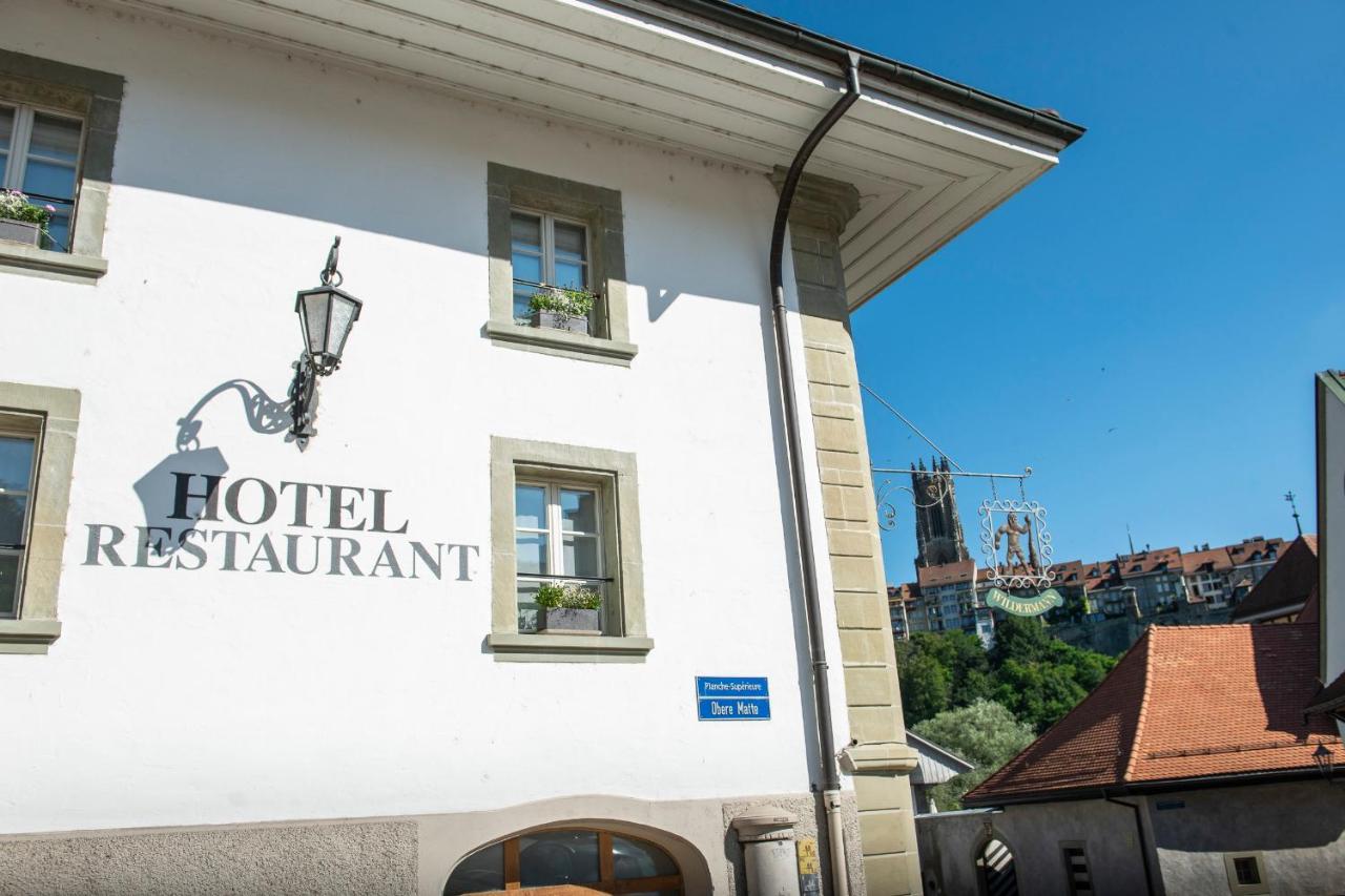 Le Sauvage Hotell Fribourg Exteriör bild