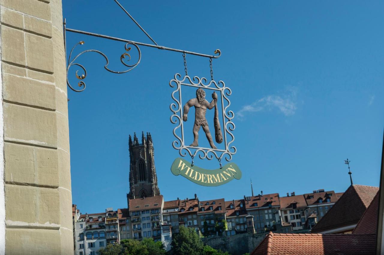Le Sauvage Hotell Fribourg Exteriör bild